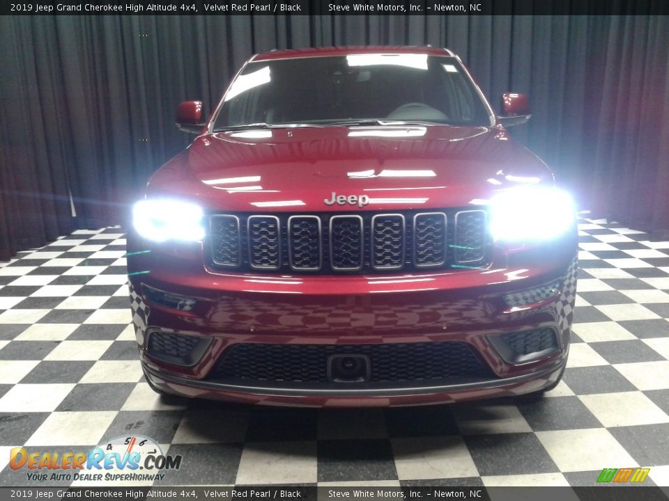 2019 Jeep Grand Cherokee High Altitude 4x4 Velvet Red Pearl / Black Photo #3