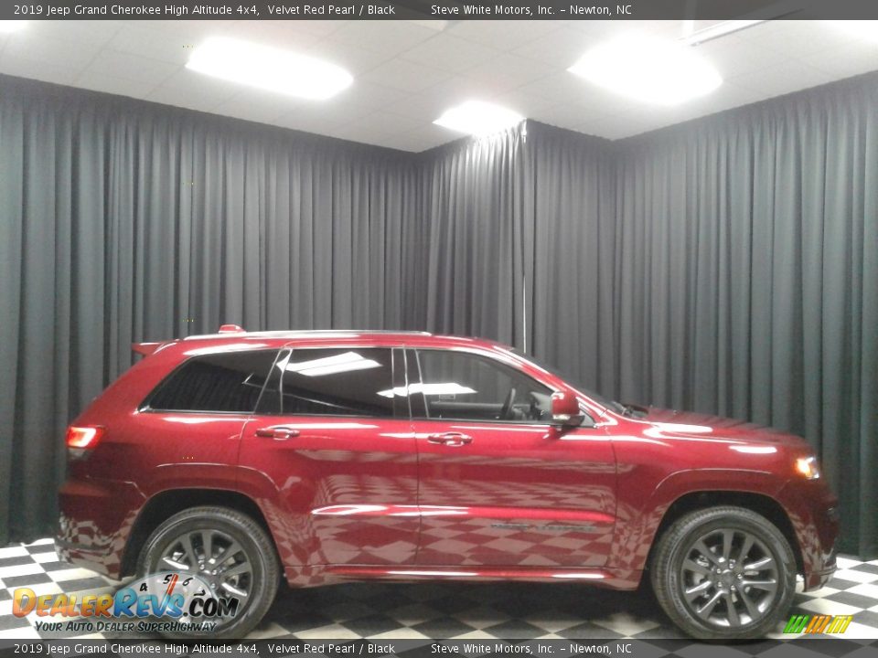 2019 Jeep Grand Cherokee High Altitude 4x4 Velvet Red Pearl / Black Photo #5