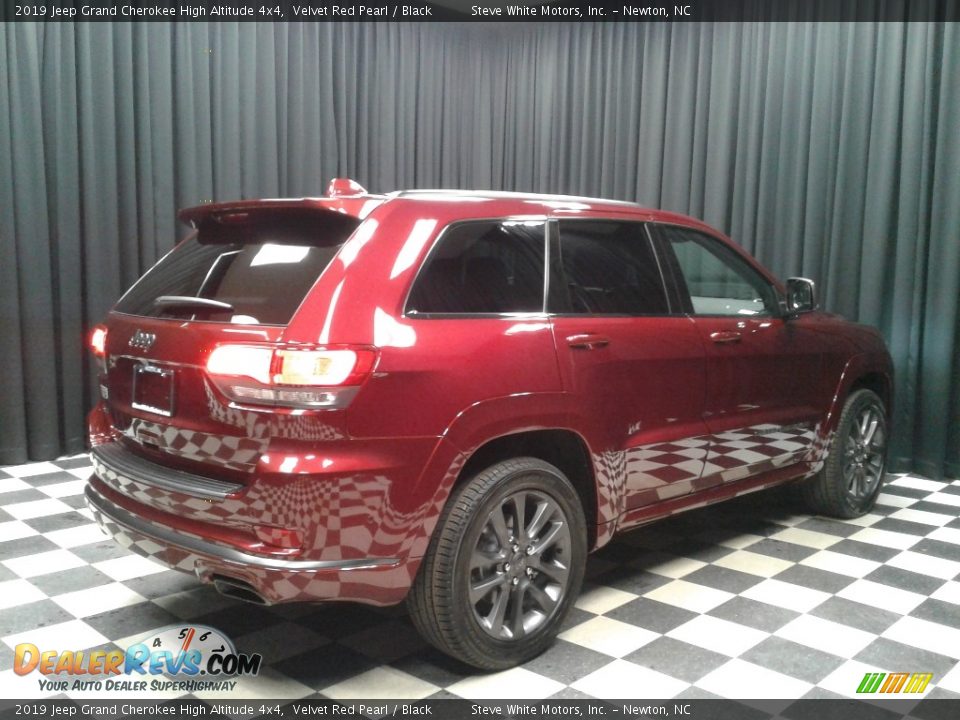 2019 Jeep Grand Cherokee High Altitude 4x4 Velvet Red Pearl / Black Photo #6