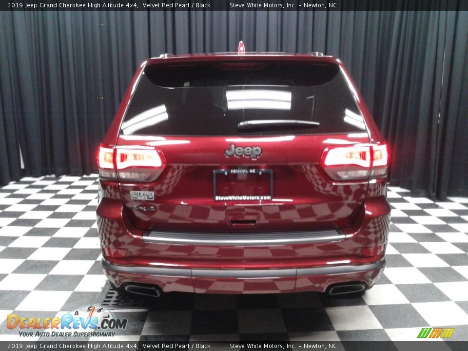 2019 Jeep Grand Cherokee High Altitude 4x4 Velvet Red Pearl / Black Photo #7