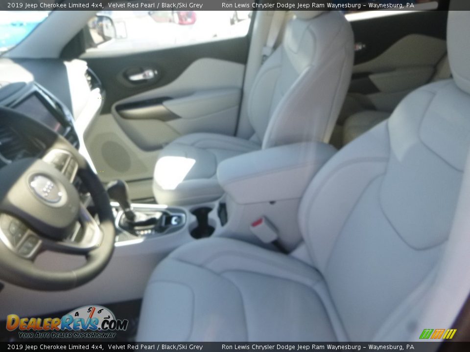 2019 Jeep Cherokee Limited 4x4 Velvet Red Pearl / Black/Ski Grey Photo #9