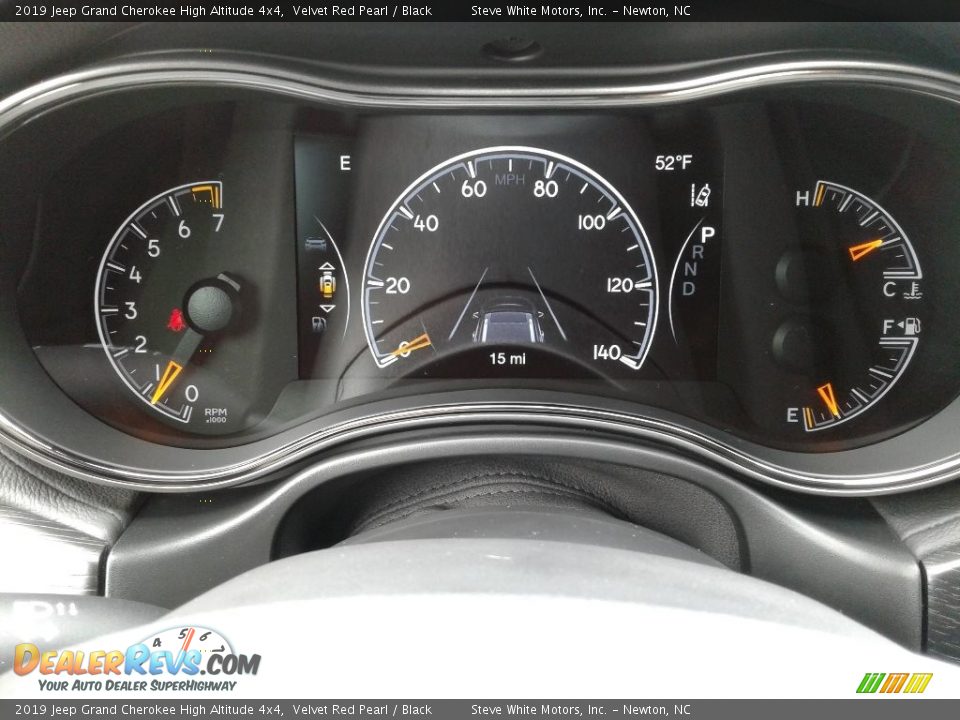 2019 Jeep Grand Cherokee High Altitude 4x4 Velvet Red Pearl / Black Photo #21