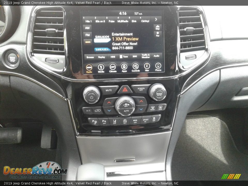 2019 Jeep Grand Cherokee High Altitude 4x4 Velvet Red Pearl / Black Photo #22