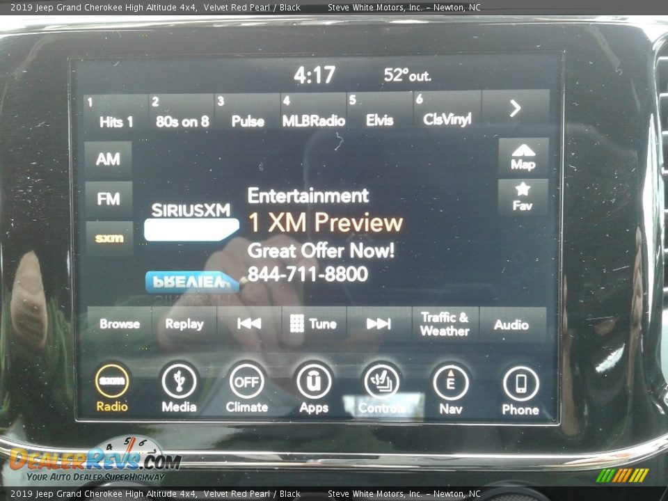 2019 Jeep Grand Cherokee High Altitude 4x4 Velvet Red Pearl / Black Photo #23