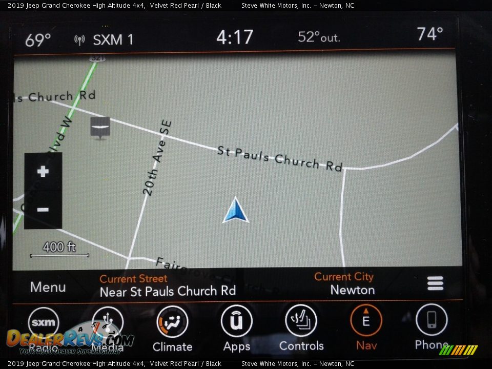 2019 Jeep Grand Cherokee High Altitude 4x4 Velvet Red Pearl / Black Photo #25