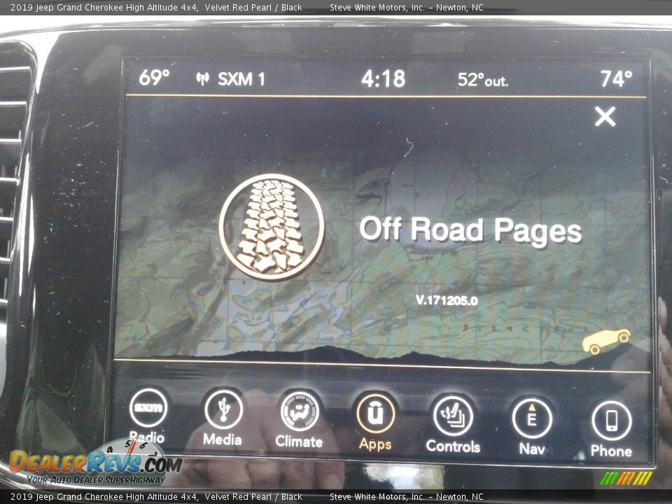 2019 Jeep Grand Cherokee High Altitude 4x4 Velvet Red Pearl / Black Photo #29