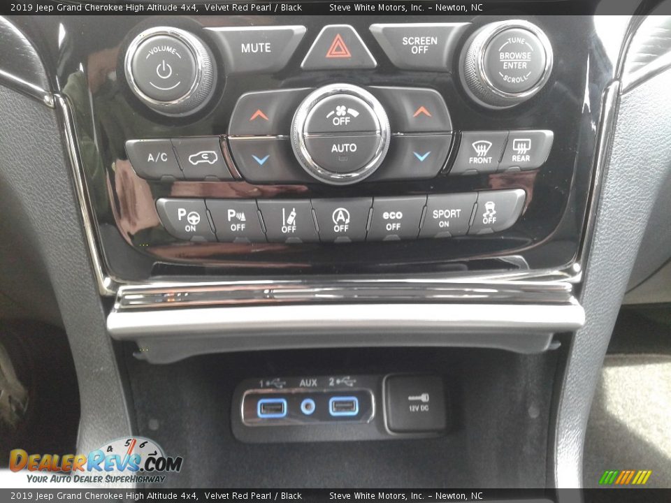 2019 Jeep Grand Cherokee High Altitude 4x4 Velvet Red Pearl / Black Photo #31