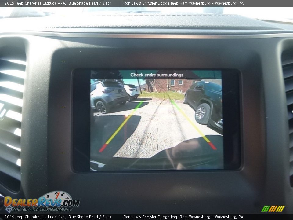 2019 Jeep Cherokee Latitude 4x4 Blue Shade Pearl / Black Photo #19