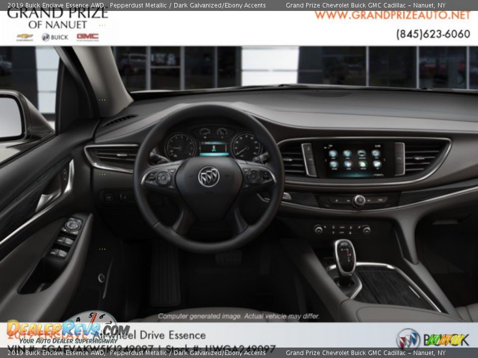 2019 Buick Enclave Essence AWD Pepperdust Metallic / Dark Galvanized/Ebony Accents Photo #5