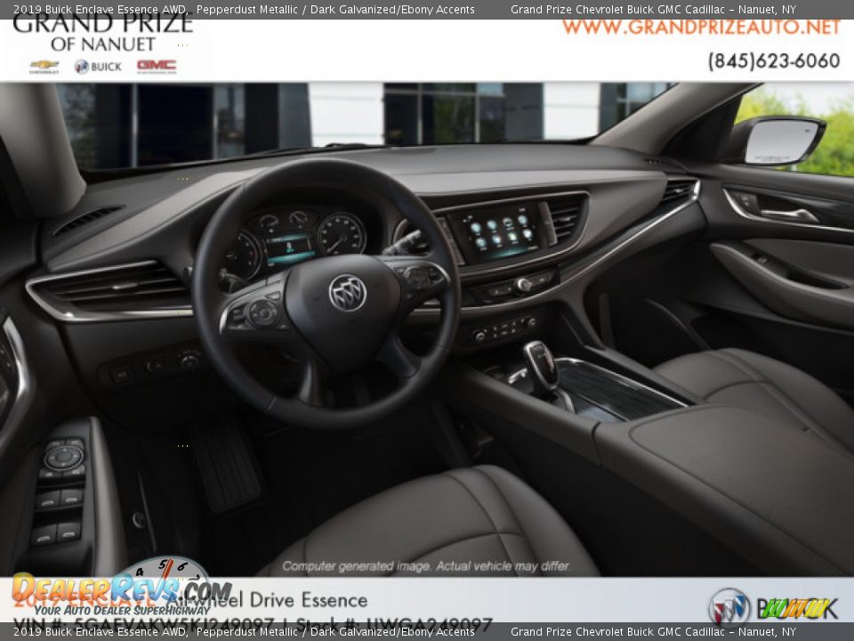 2019 Buick Enclave Essence AWD Pepperdust Metallic / Dark Galvanized/Ebony Accents Photo #6