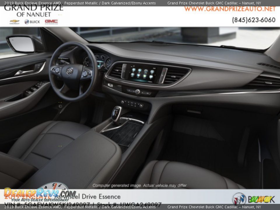 2019 Buick Enclave Essence AWD Pepperdust Metallic / Dark Galvanized/Ebony Accents Photo #7