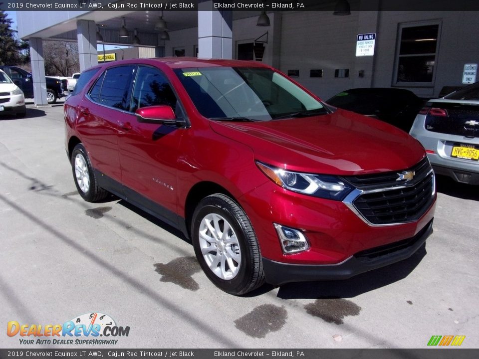 2019 Chevrolet Equinox LT AWD Cajun Red Tintcoat / Jet Black Photo #2