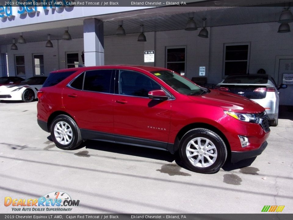 2019 Chevrolet Equinox LT AWD Cajun Red Tintcoat / Jet Black Photo #3