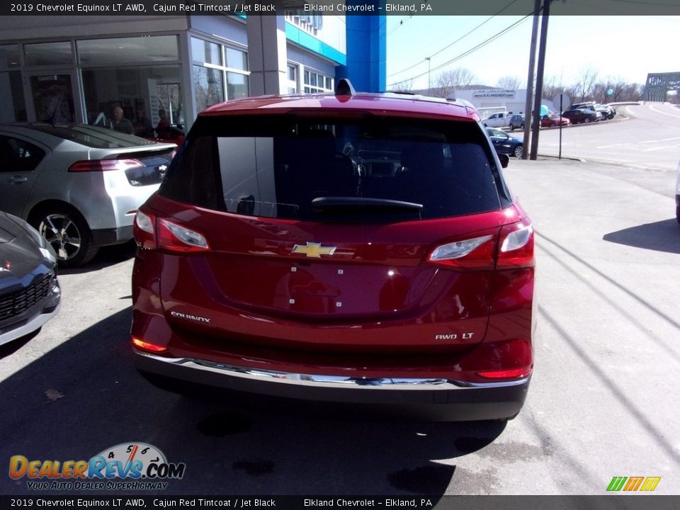 2019 Chevrolet Equinox LT AWD Cajun Red Tintcoat / Jet Black Photo #5