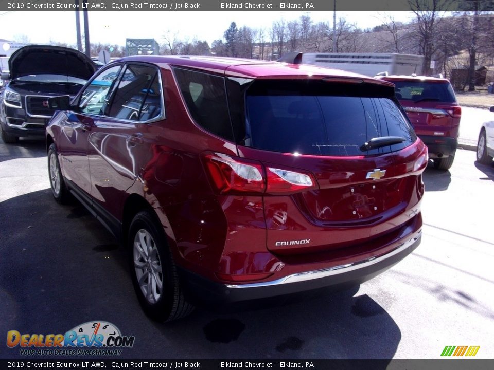 2019 Chevrolet Equinox LT AWD Cajun Red Tintcoat / Jet Black Photo #6