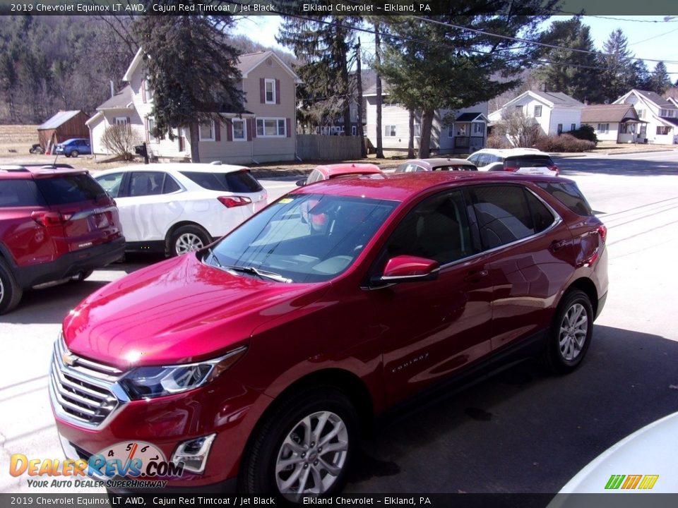 2019 Chevrolet Equinox LT AWD Cajun Red Tintcoat / Jet Black Photo #10
