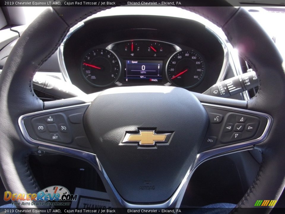 2019 Chevrolet Equinox LT AWD Cajun Red Tintcoat / Jet Black Photo #13