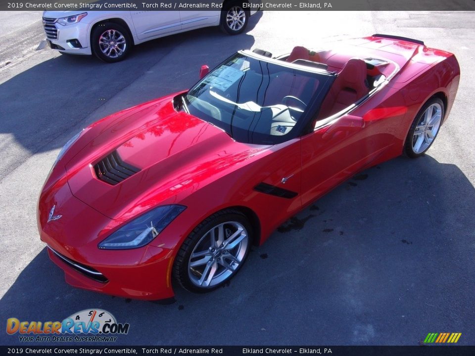 2019 Chevrolet Corvette Stingray Convertible Torch Red / Adrenaline Red Photo #1