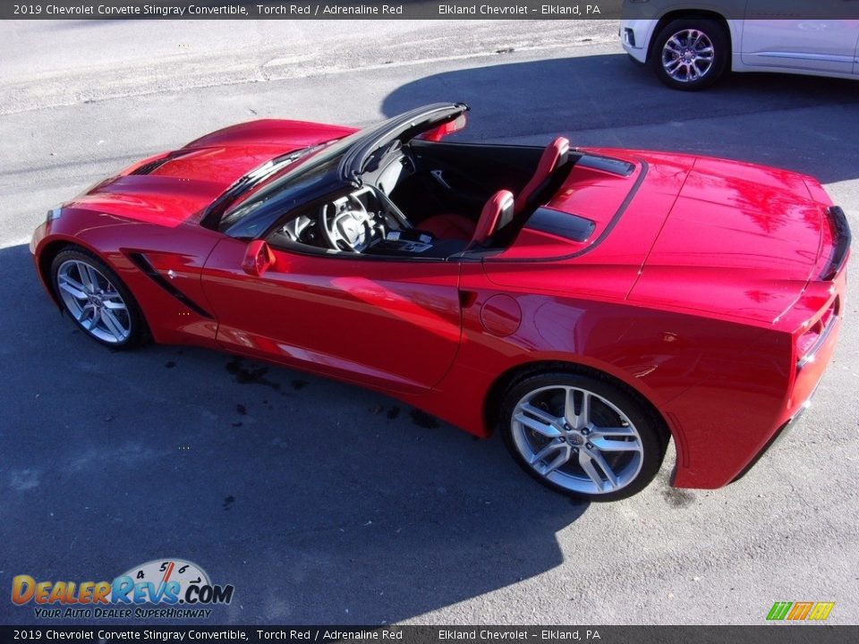 2019 Chevrolet Corvette Stingray Convertible Torch Red / Adrenaline Red Photo #3