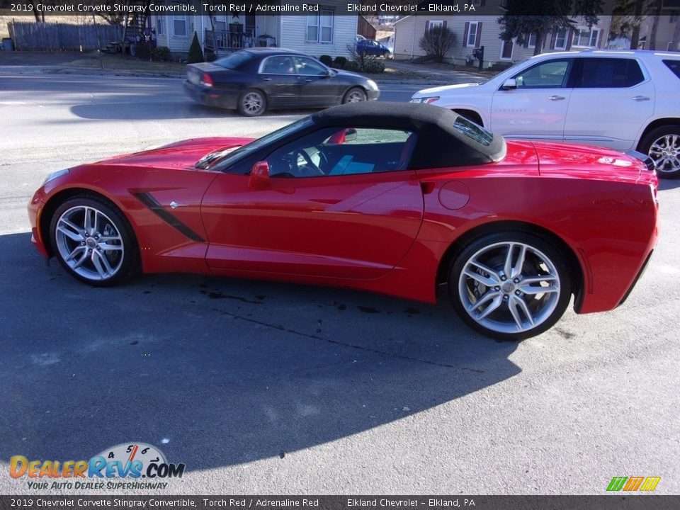 2019 Chevrolet Corvette Stingray Convertible Torch Red / Adrenaline Red Photo #10