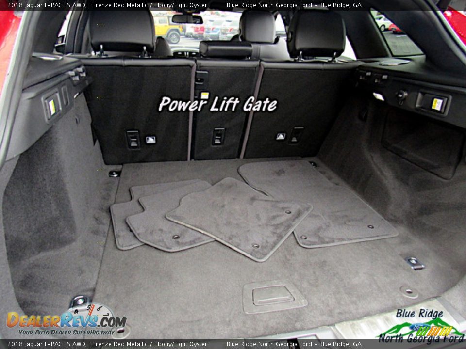 2018 Jaguar F-PACE S AWD Firenze Red Metallic / Ebony/Light Oyster Photo #13