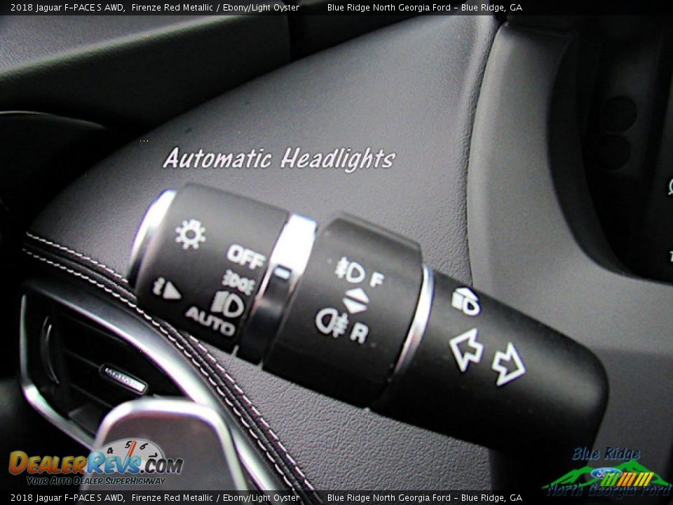 2018 Jaguar F-PACE S AWD Firenze Red Metallic / Ebony/Light Oyster Photo #20