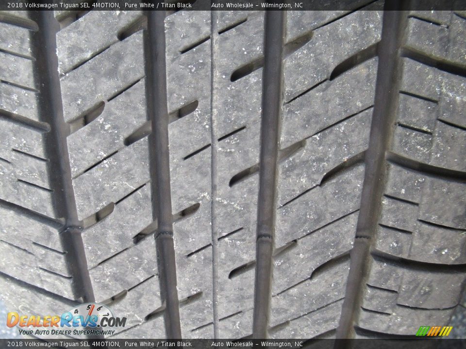 2018 Volkswagen Tiguan SEL 4MOTION Pure White / Titan Black Photo #9