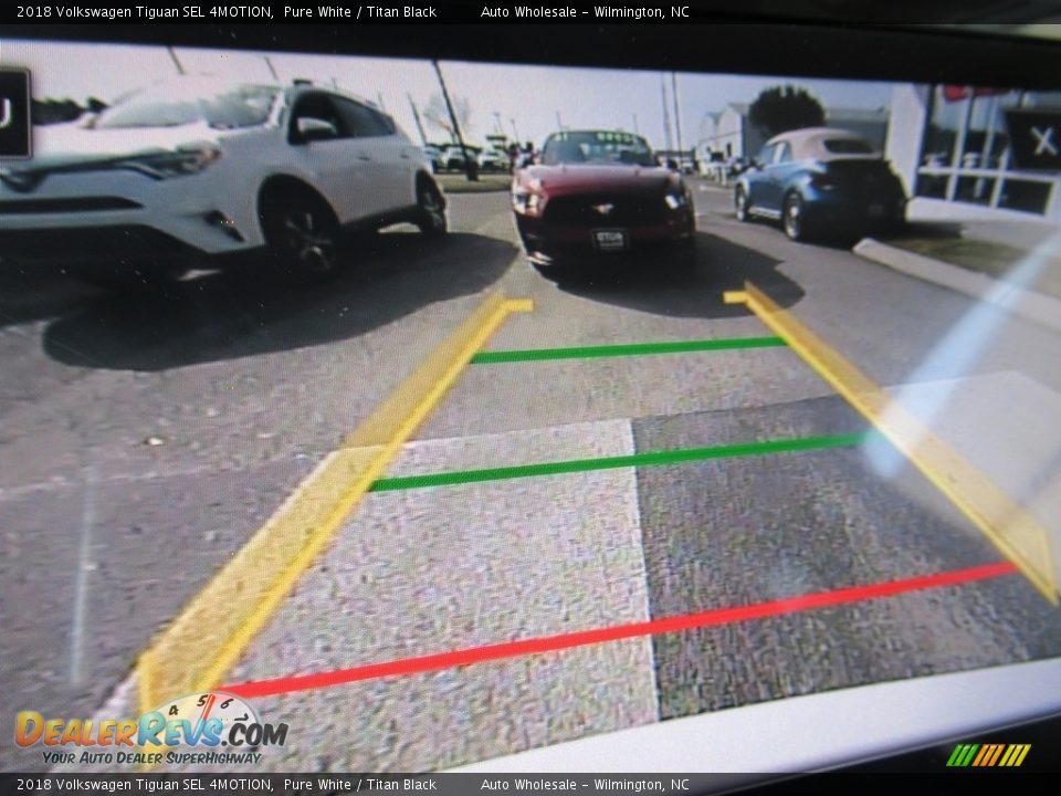 2018 Volkswagen Tiguan SEL 4MOTION Pure White / Titan Black Photo #19