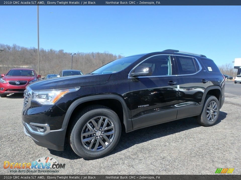 2019 GMC Acadia SLT AWD Ebony Twilight Metallic / Jet Black Photo #1