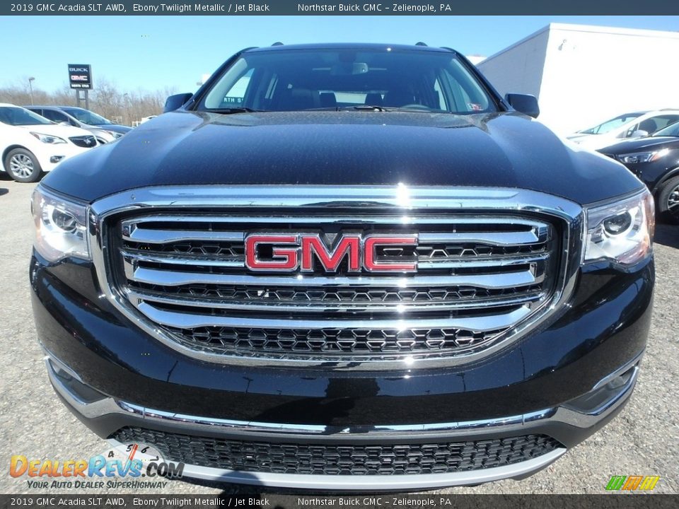2019 GMC Acadia SLT AWD Ebony Twilight Metallic / Jet Black Photo #2
