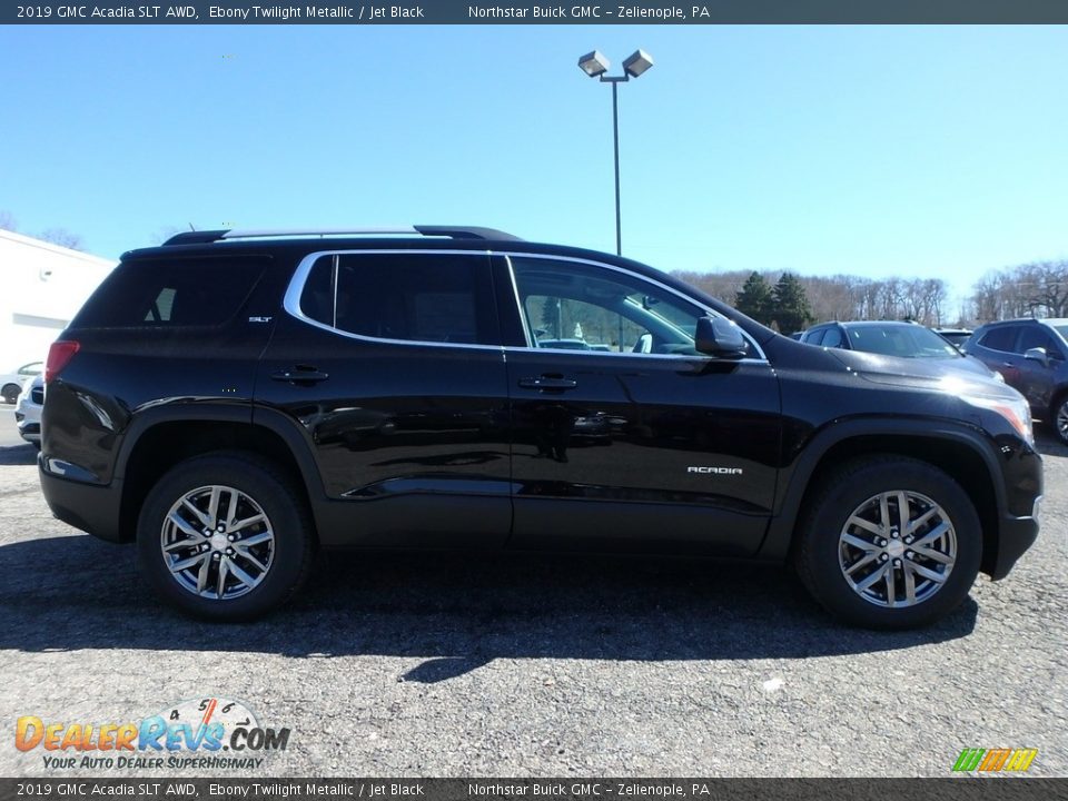 2019 GMC Acadia SLT AWD Ebony Twilight Metallic / Jet Black Photo #4