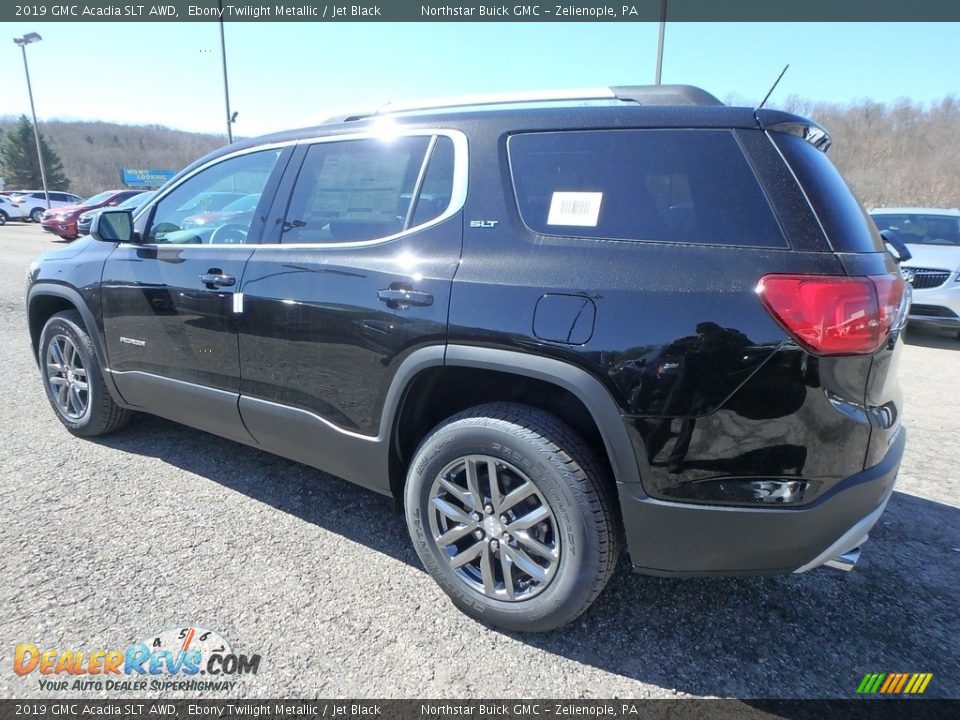 2019 GMC Acadia SLT AWD Ebony Twilight Metallic / Jet Black Photo #8
