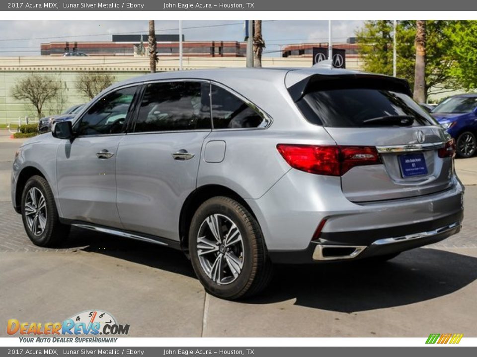 2017 Acura MDX Lunar Silver Metallic / Ebony Photo #5