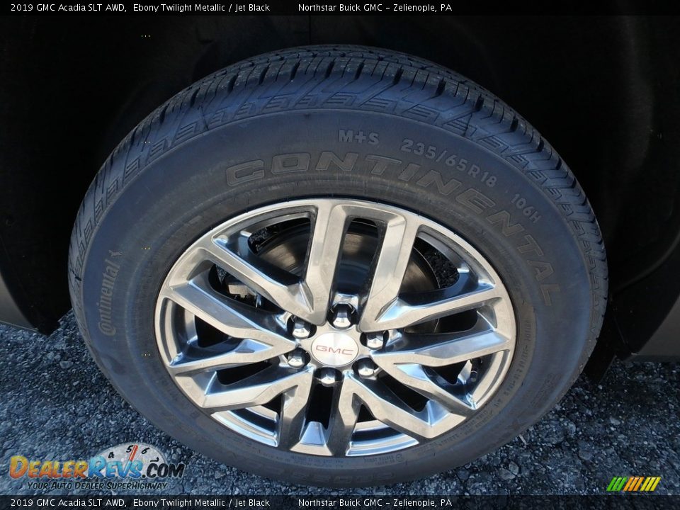 2019 GMC Acadia SLT AWD Ebony Twilight Metallic / Jet Black Photo #10