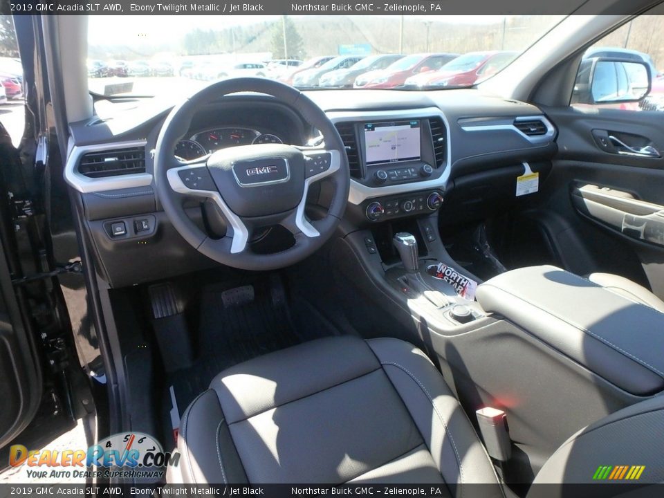 2019 GMC Acadia SLT AWD Ebony Twilight Metallic / Jet Black Photo #13