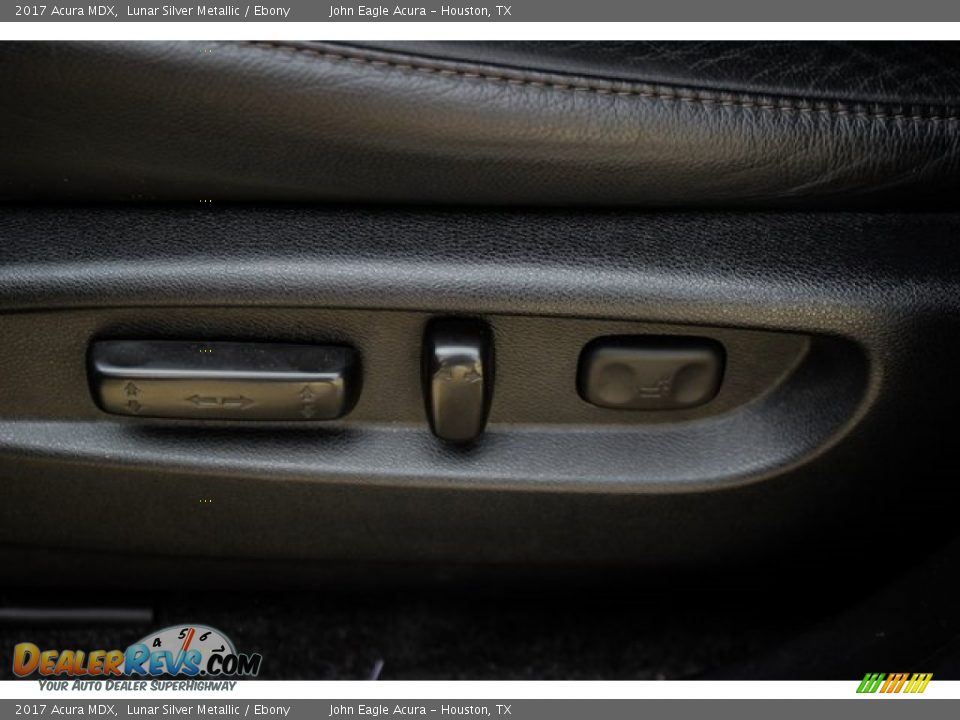 2017 Acura MDX Lunar Silver Metallic / Ebony Photo #16