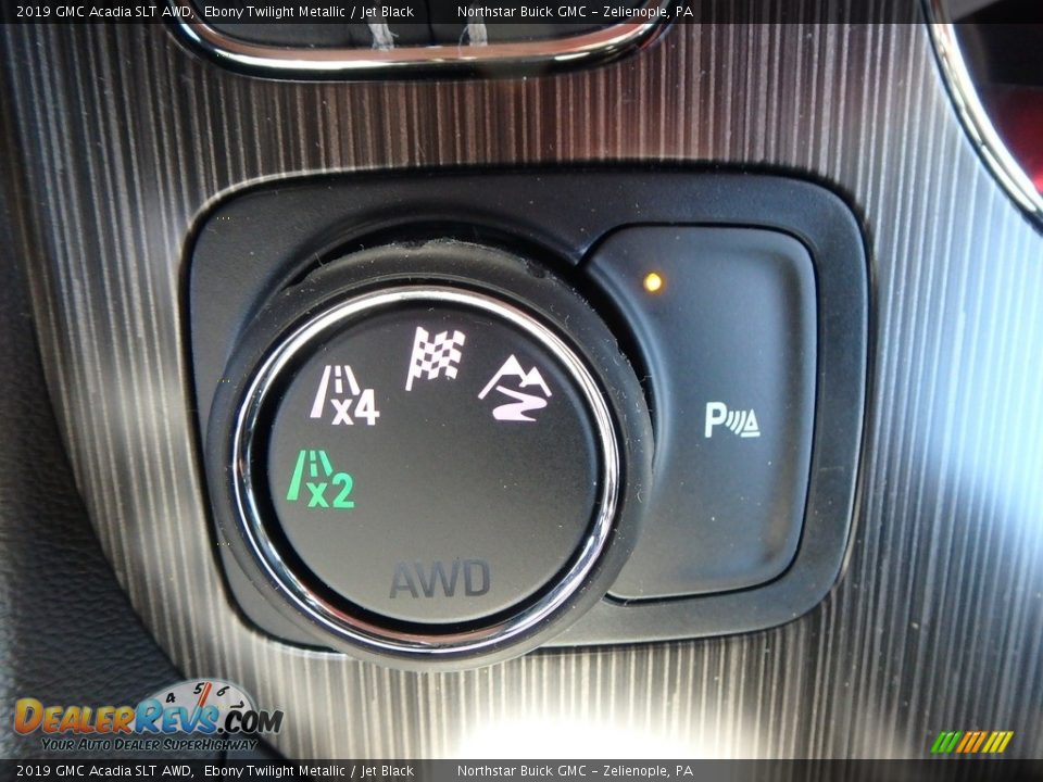 2019 GMC Acadia SLT AWD Ebony Twilight Metallic / Jet Black Photo #18