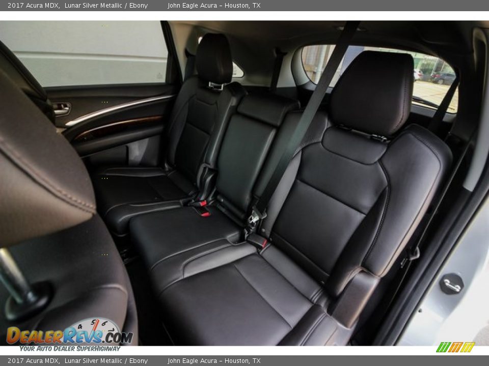 2017 Acura MDX Lunar Silver Metallic / Ebony Photo #21