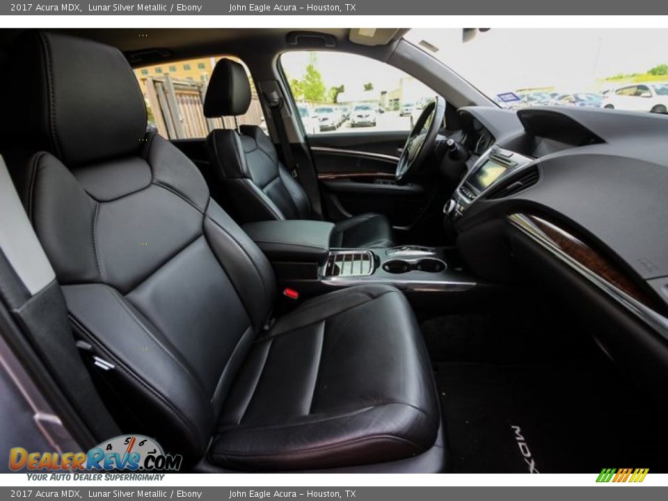 2017 Acura MDX Lunar Silver Metallic / Ebony Photo #26