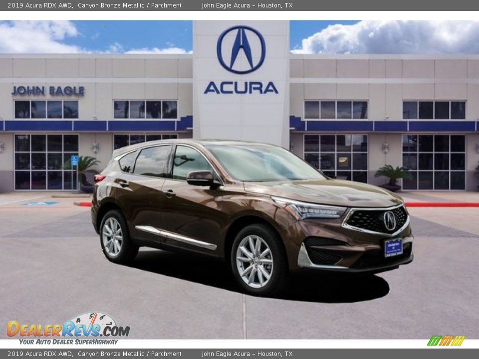 2019 Acura RDX AWD Canyon Bronze Metallic / Parchment Photo #1