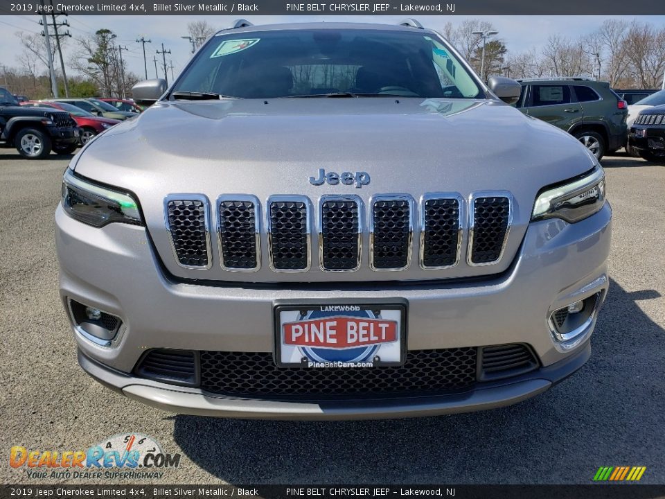 2019 Jeep Cherokee Limited 4x4 Billet Silver Metallic / Black Photo #2