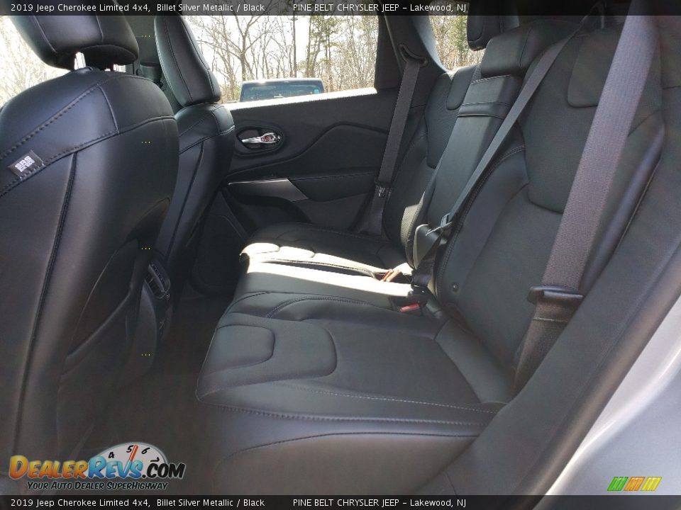 2019 Jeep Cherokee Limited 4x4 Billet Silver Metallic / Black Photo #6