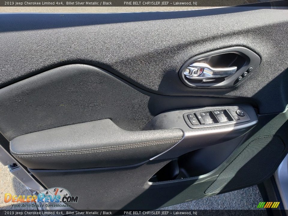 2019 Jeep Cherokee Limited 4x4 Billet Silver Metallic / Black Photo #8