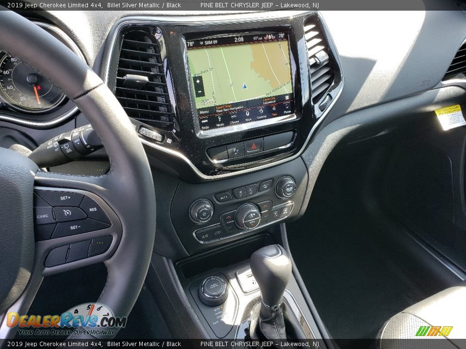 2019 Jeep Cherokee Limited 4x4 Billet Silver Metallic / Black Photo #10