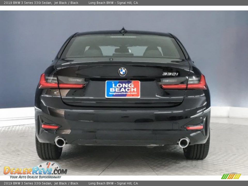 2019 BMW 3 Series 330i Sedan Jet Black / Black Photo #3