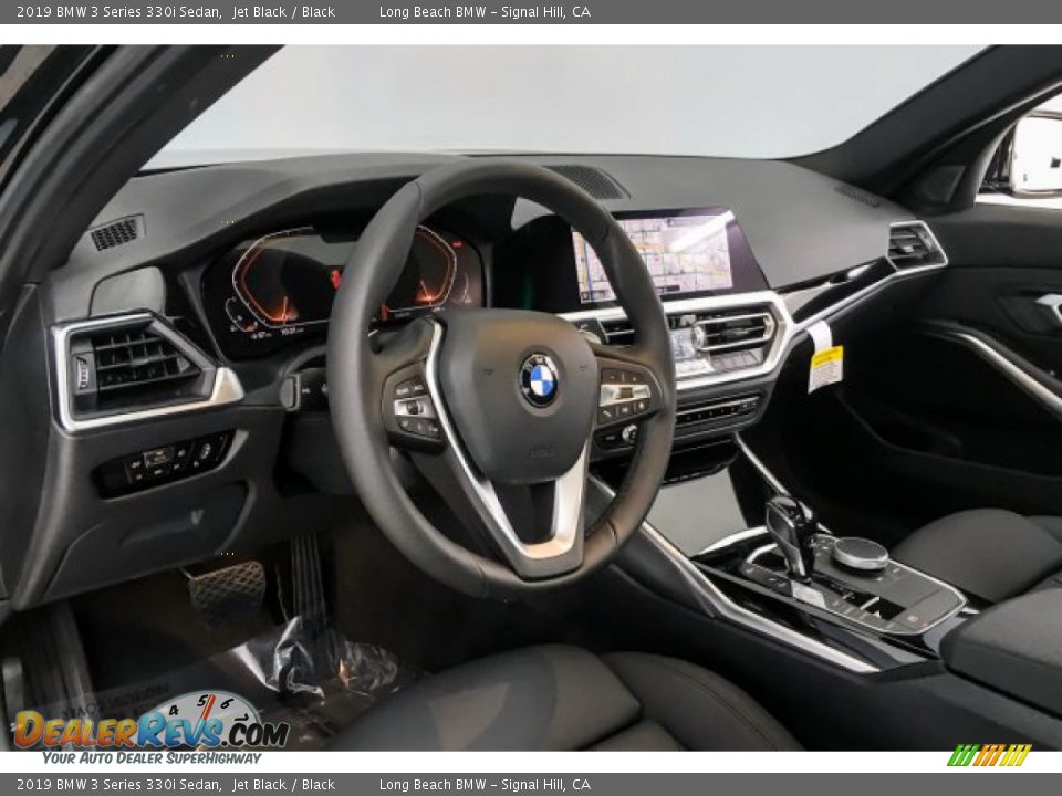 2019 BMW 3 Series 330i Sedan Jet Black / Black Photo #4
