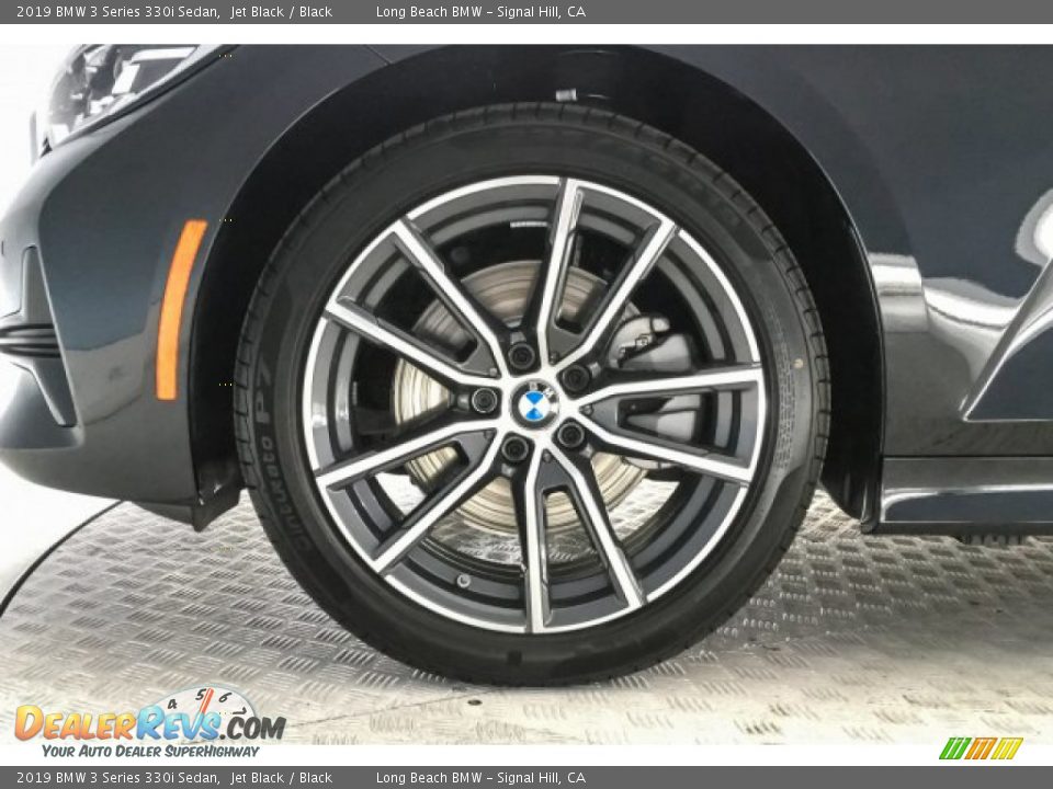 2019 BMW 3 Series 330i Sedan Jet Black / Black Photo #9