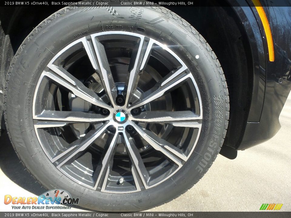 2019 BMW X5 xDrive40i Black Sapphire Metallic / Cognac Photo #2