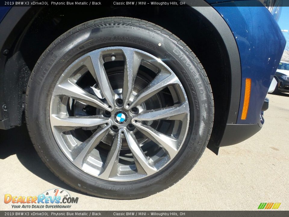 2019 BMW X3 xDrive30i Phytonic Blue Metallic / Black Photo #2