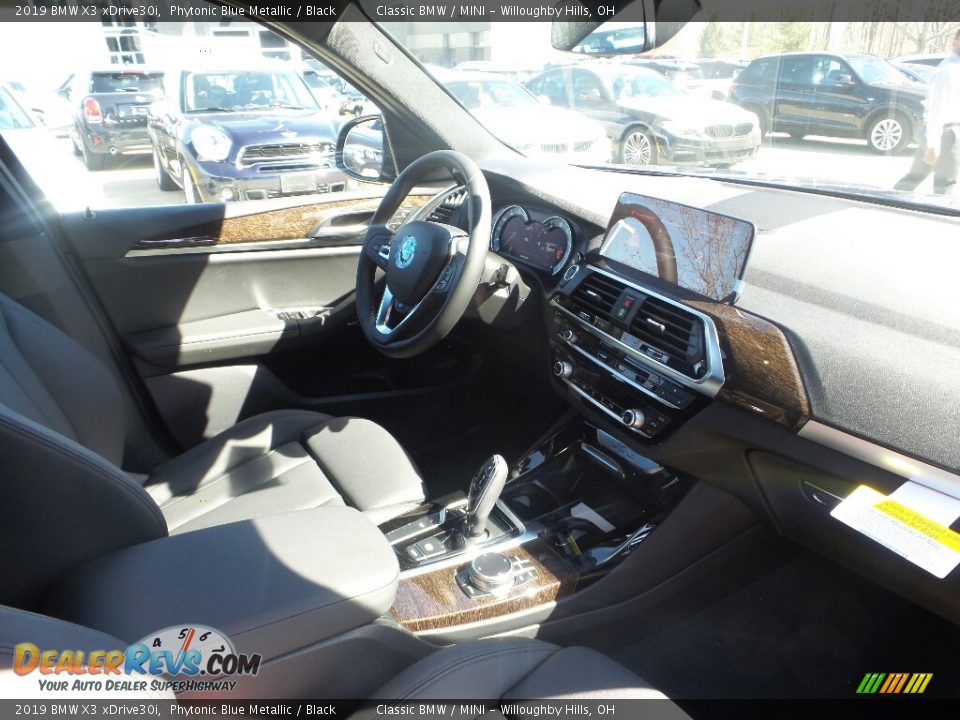 2019 BMW X3 xDrive30i Phytonic Blue Metallic / Black Photo #3